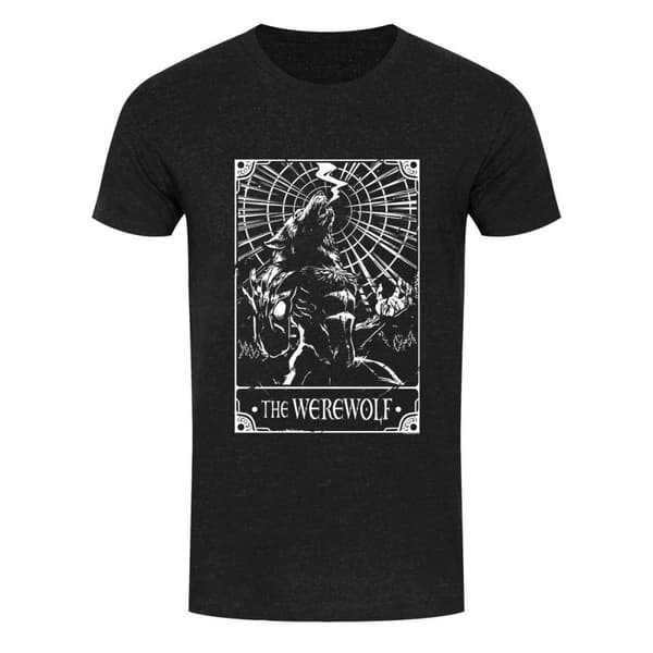 Deadly Tarot Mens The Werewolf T-Shirt