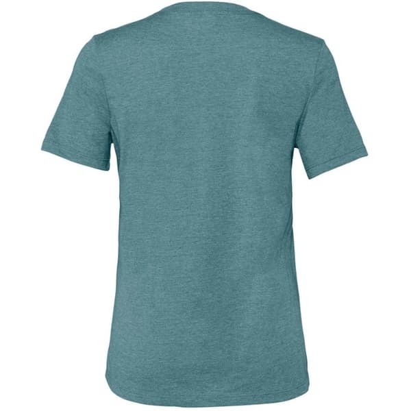 Bella + Canvas CVC T-shirt med afslappet pasform til kvinder/damer