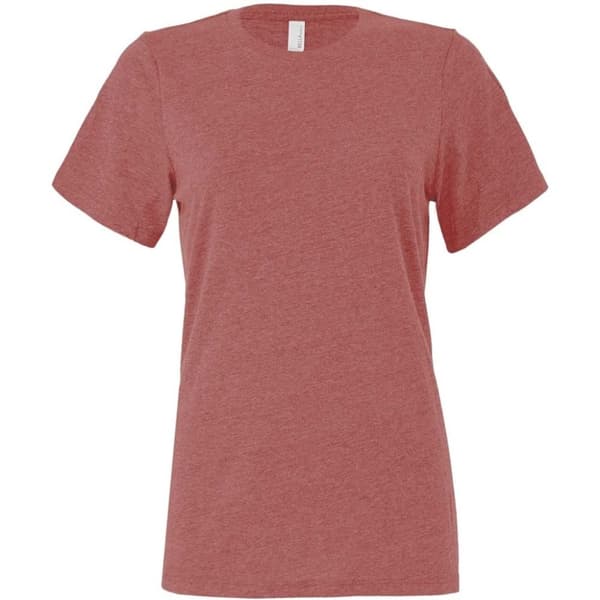 Bella + Canvas Kvinnor/Damer CVC T-shirt med avslappnad passform
