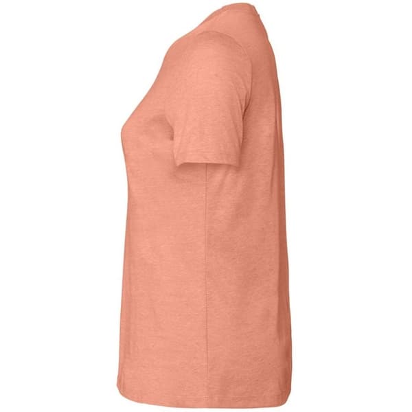 Bella + Canvas CVC T-shirt med afslappet pasform til kvinder/damer