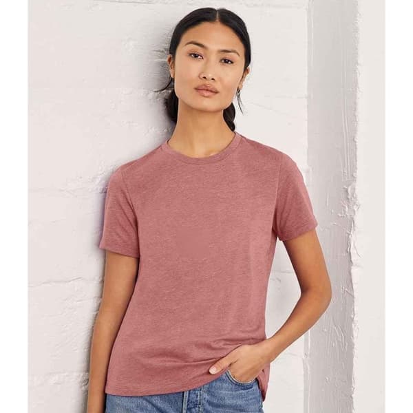 Bella + Canvas Kvinnor/Damer CVC T-shirt med avslappnad passform