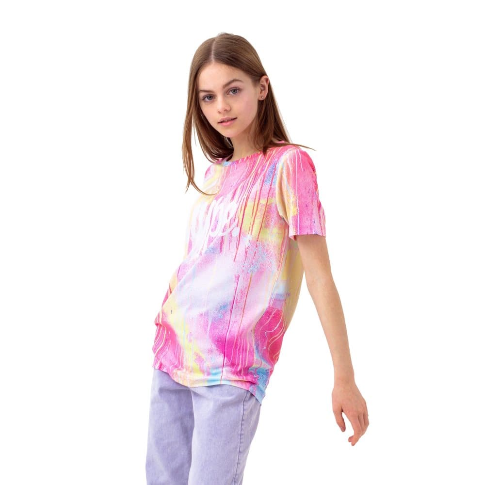 Hype Flickor Spray Drips Script T-Shirt