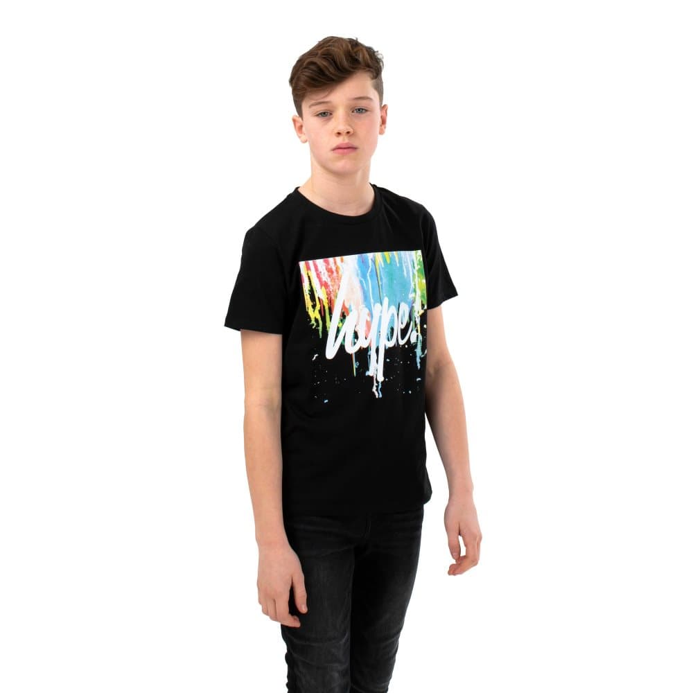 Hype Pojkar Box Drip Script T-Shirt