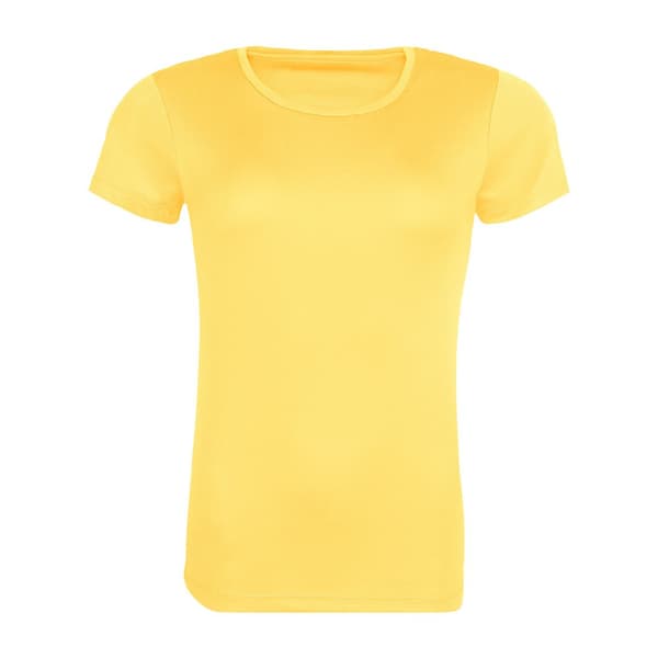 Awdis Kvinnor/Damer Cool Recycled T-Shirt Sun Yellow XL