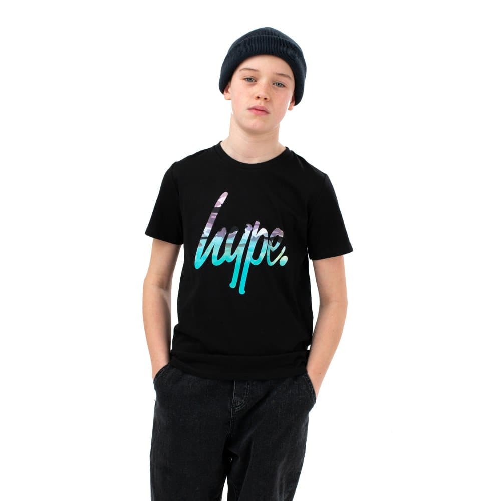 Hype T-shirt i kamouflage för pojkar