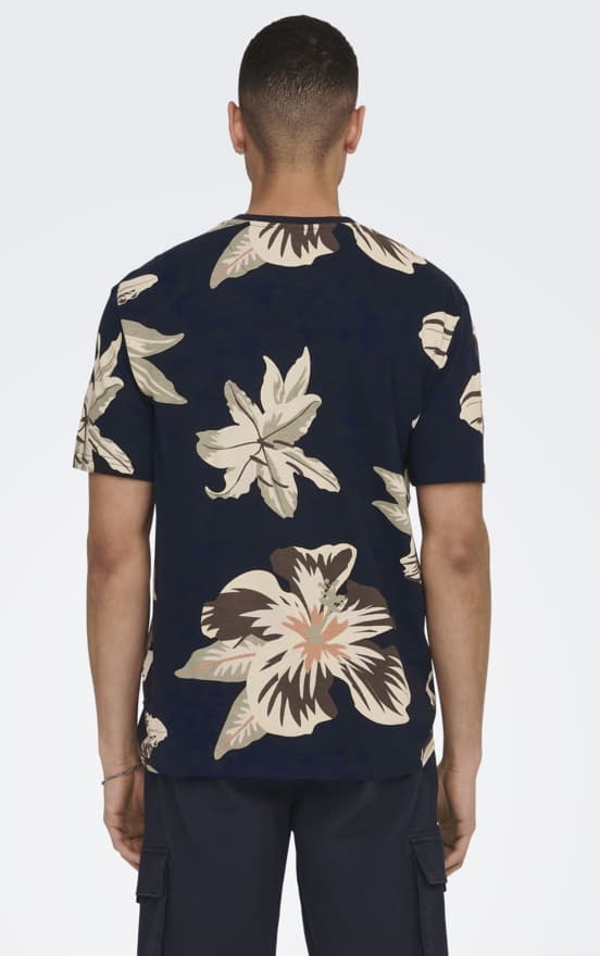 Only & Sons - onsKlop Reg Floral Tee
