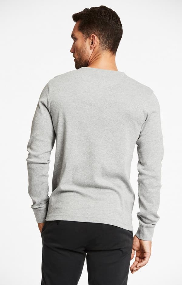 Lindbergh Blue - L.Ä. T-shirt 30-420095 Henley