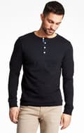 Miniatyrbild 1 av 3: Lindbergh Blue - L.Ä. T-shirt 30-420095 Henley
