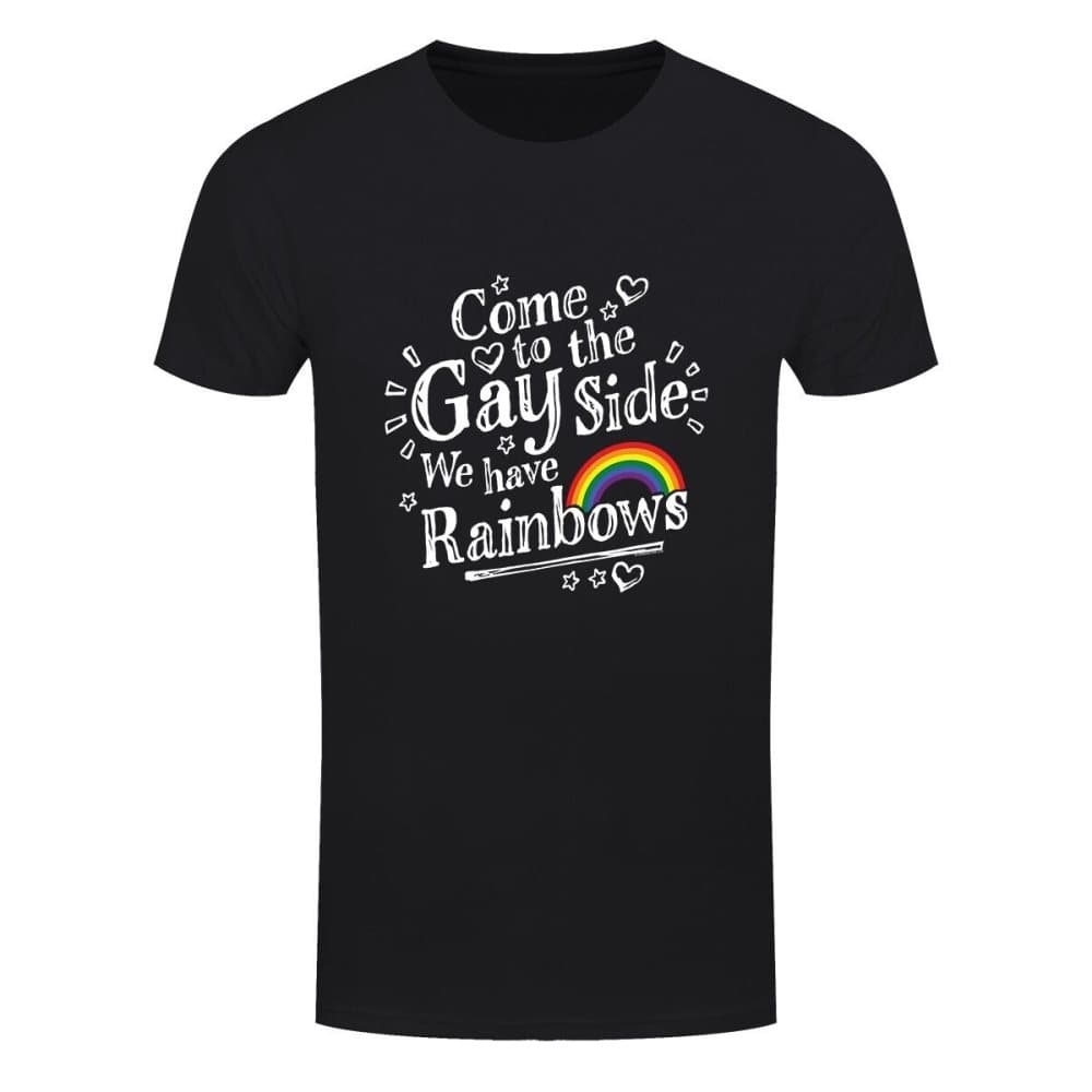 Grindstore T-shirt för män med Kom till den homosexuella sidan