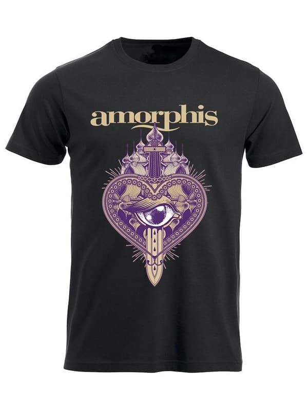 Amorphis Queen of Time tour  T-Paita