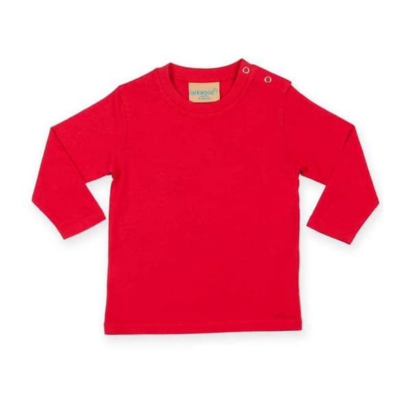Larkwood Baby langærmet T-shirt med lange ærmer