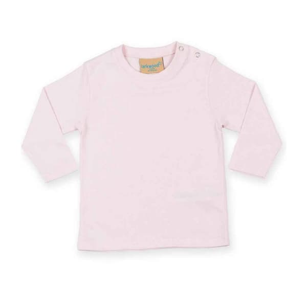 Larkwood Baby langærmet T-shirt med lange ærmer
