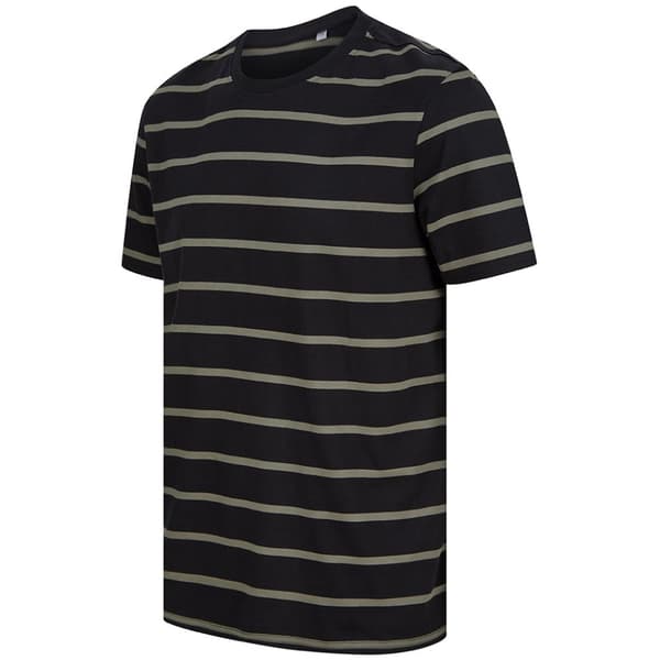 Front Row Unisex T-shirt med striber til voksne