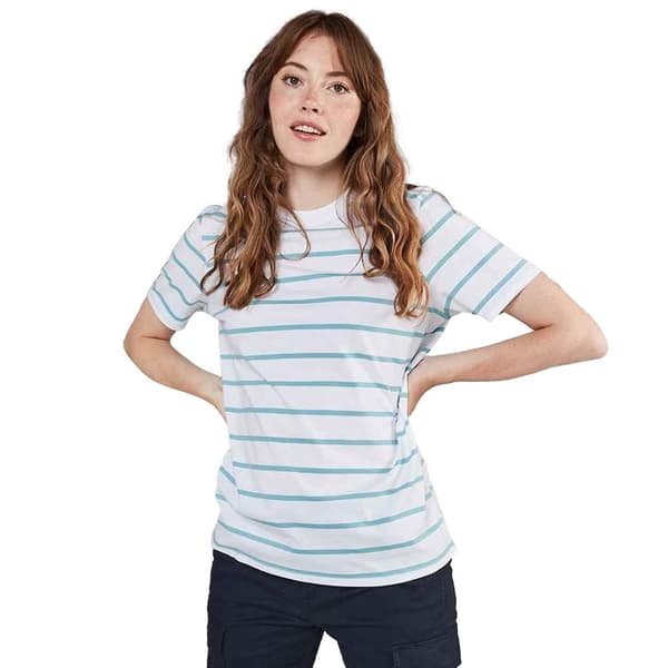 Front Row Unisex T-shirt med striber til voksne