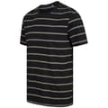 Miniatyrbillede 4 af 5: Front Row Unisex T-shirt med striber til voksne