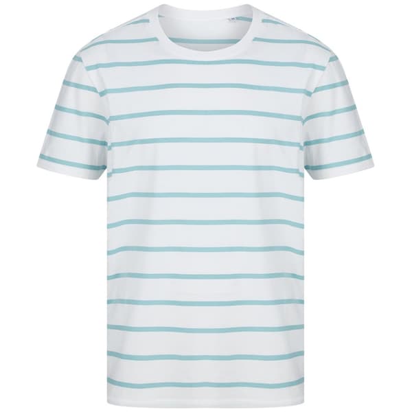 Front Row Unisex T-shirt med striber til voksne