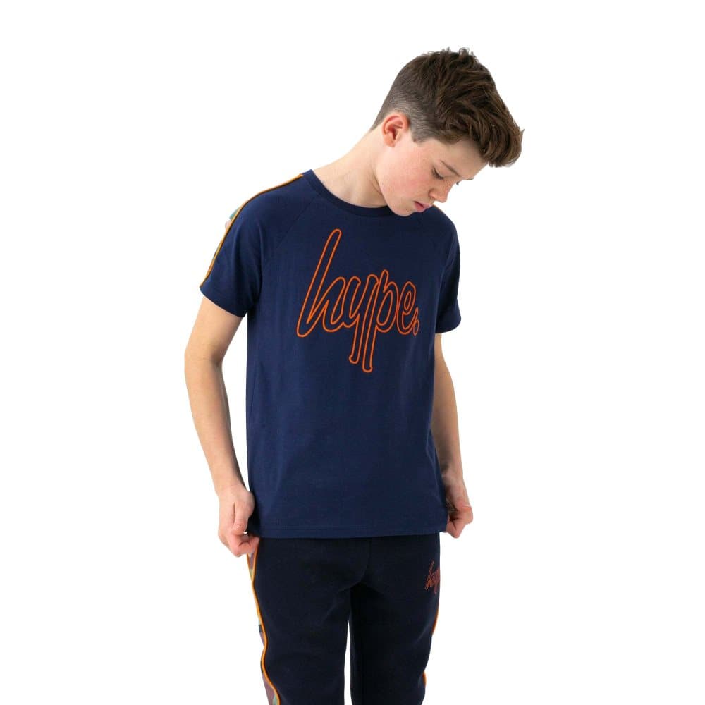 Hype Boys Spring Camo Raglan T-Shirt