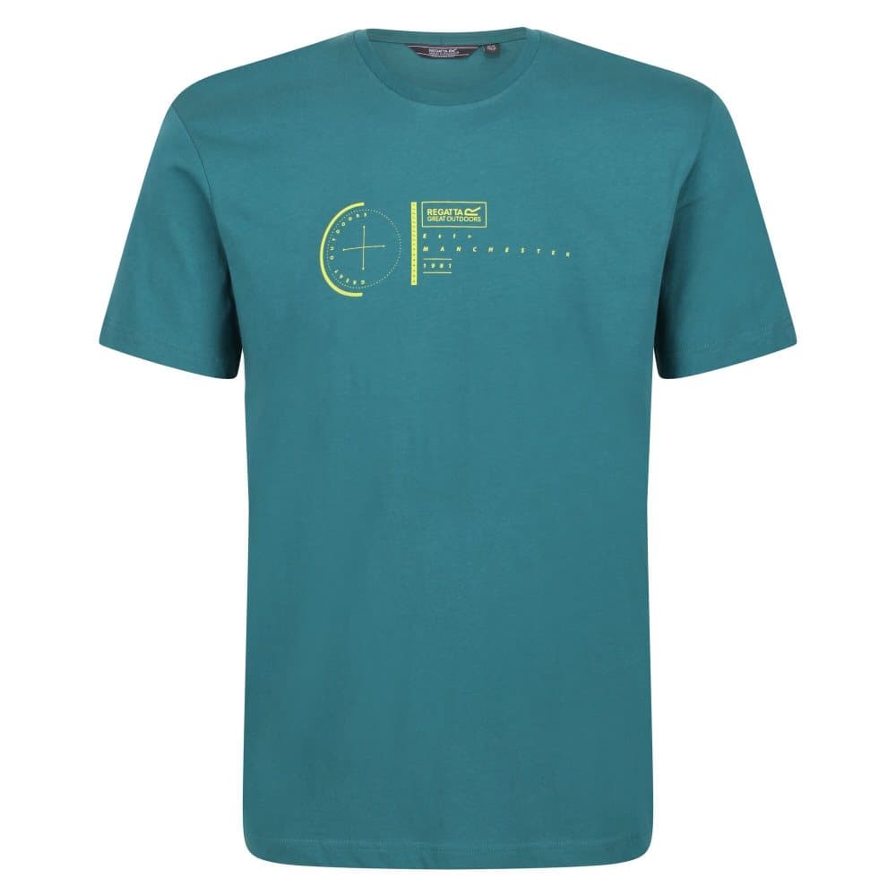 Regatta Breezed Compass T-Shirt för män