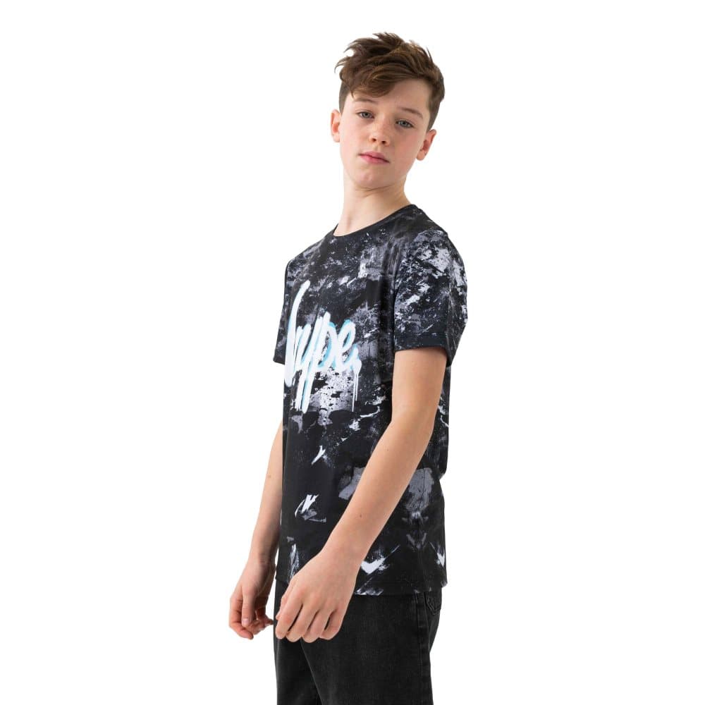 Hype T-shirt med målad effekt för pojkar