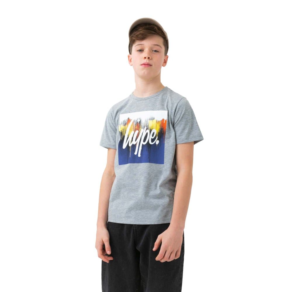 Hype Pojkar Union Drips Square T-Shirt