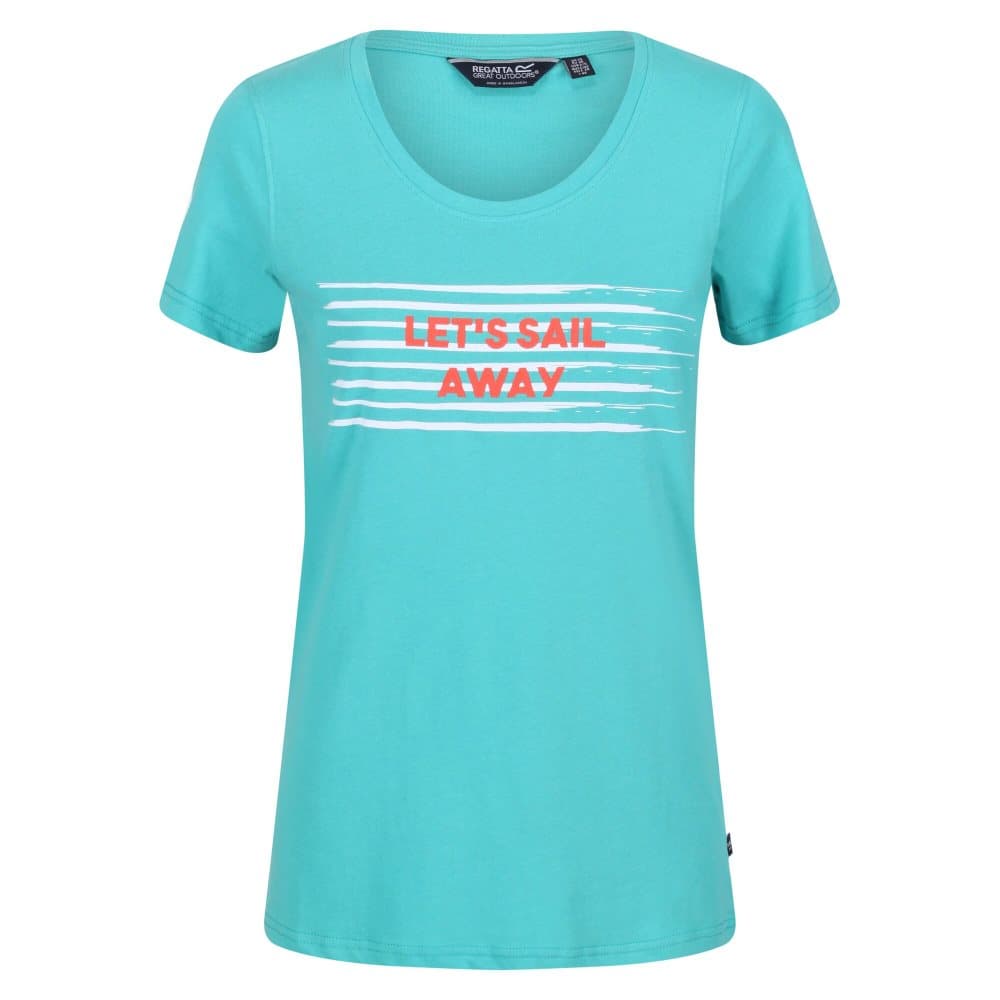 Regatta Kvinnor/Damer Filandra VI Stripe T-Shirt med rand