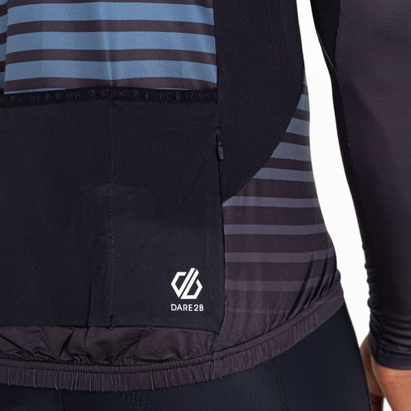 Dare 2B Mens AEP Virtuous Underlined Long-Sleeved Cycling Jersey för män