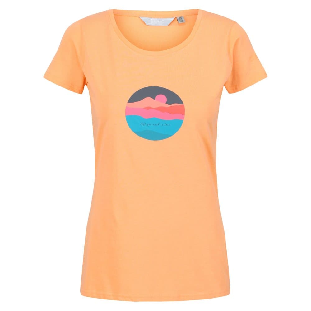 Regatta Kvinnor/Damer Breezed II Sunset T-Shirt