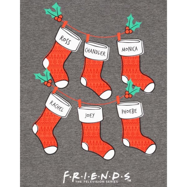 Friends Dame/kvinder julesok T-shirt