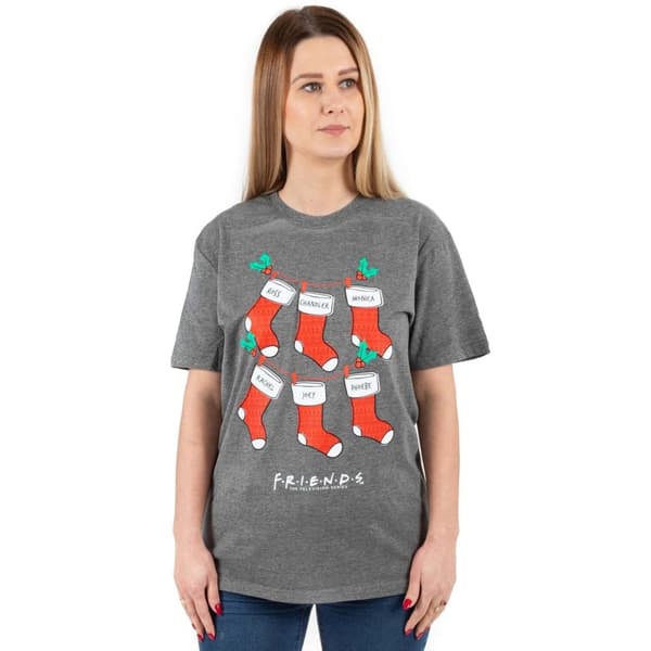 Friends Dame/kvinder julesok T-shirt