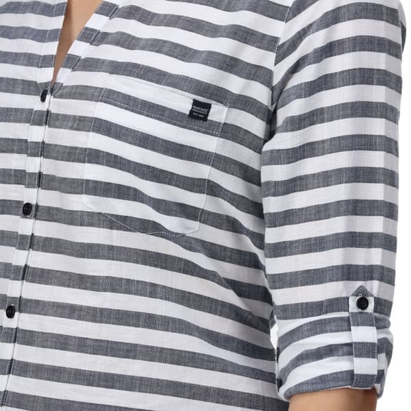 Regatta Womens/Ladies Malaya Stripe Long-Sleeved Shirt