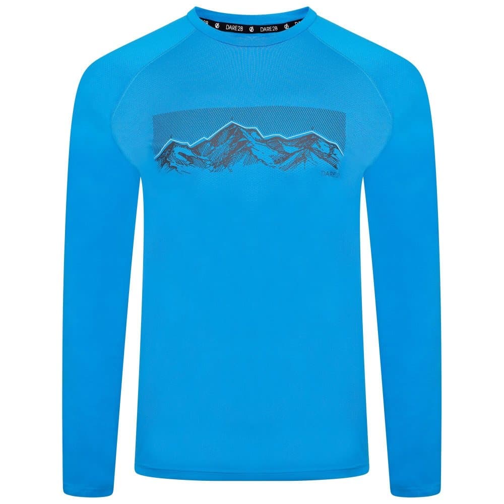 Dare 2B Mens Righteous II Mountain Recycled långärmad T-shirt med lång ärm