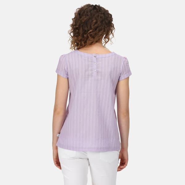 Regatta Kvinnor/Damer Jaelynn Dobby Cotton T-Shirt