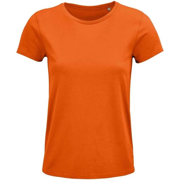 SOLS Kvinnor/Damer Crusader Organic T-Shirt Orange L