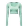 Miniatyrbilde 1 av 3: TriDri Womens/Ladies Ribbed Seamless 3D Crop Top