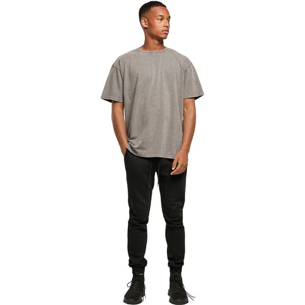Build Your Brand Tungviktig överdimensionerad T-shirt för män