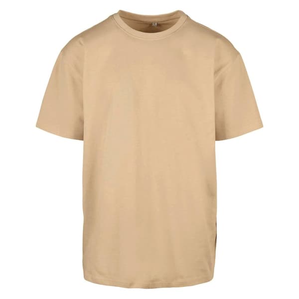 Build Your Brand Tungviktig överdimensionerad T-shirt för män