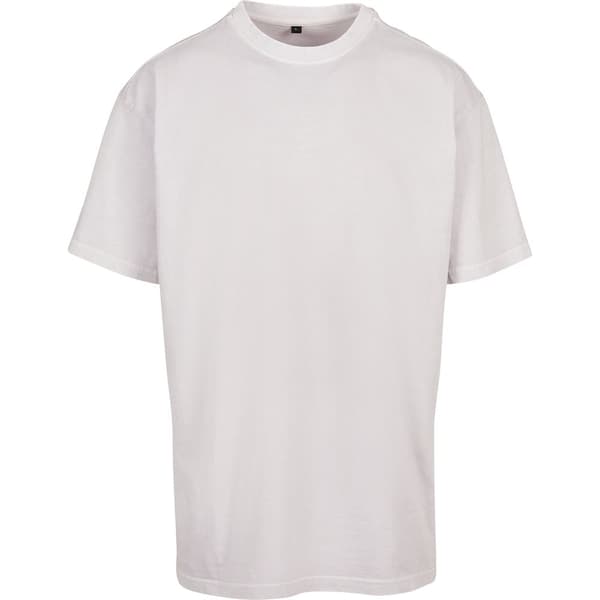 Build Your Brand Mens Heavyweight Oversized T-Shirt