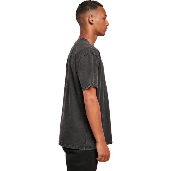 Build Your Brand Tungviktig överdimensionerad T-shirt för män