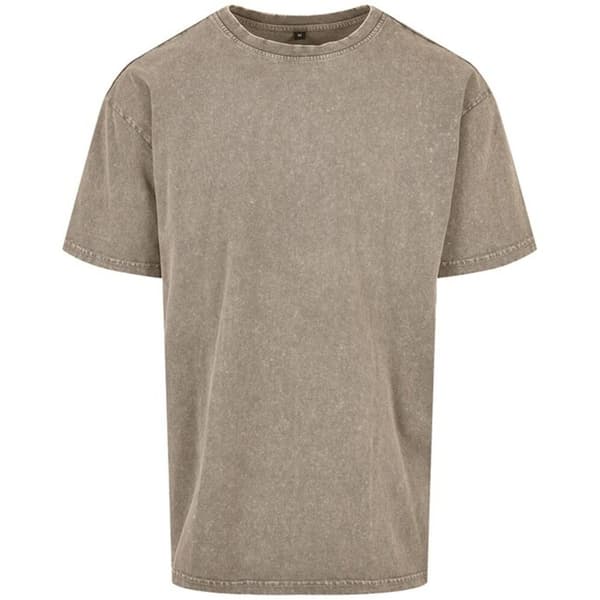 Build Your Brand Mens Heavyweight Oversized T-Shirt