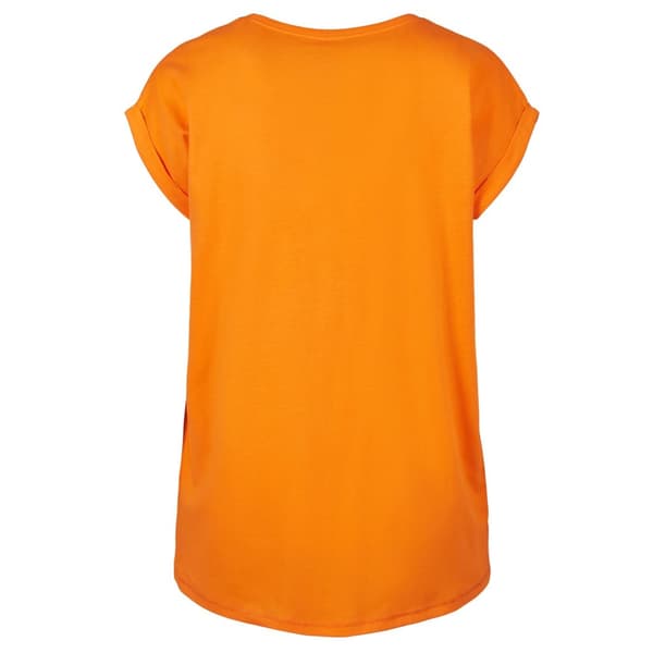 Build Your Brand T-shirt med förlängd axel för kvinnor och damer