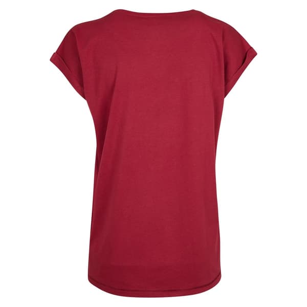 Build Your Brand Womens/Ladies Extended Shoulder T-Shirt