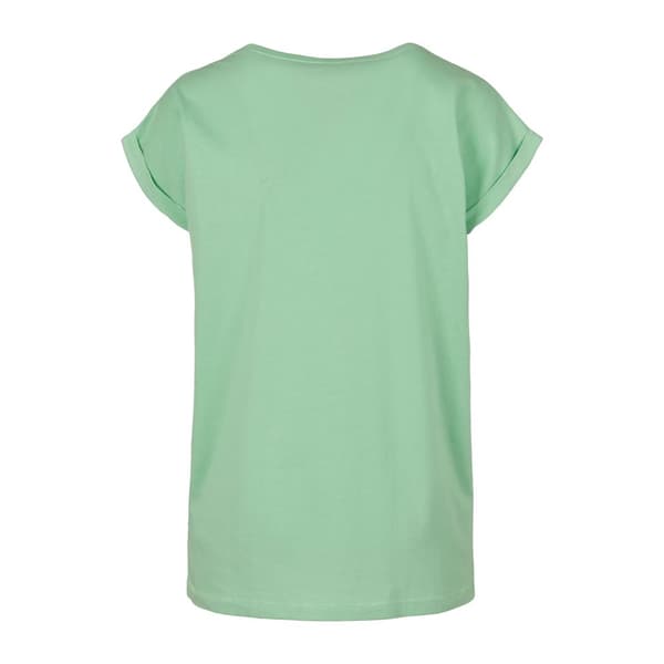 Build Your Brand Womens/Ladies Extended Shoulder T-Shirt