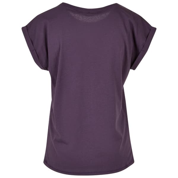 Build Your Brand Womens/Ladies Extended Shoulder T-Shirt