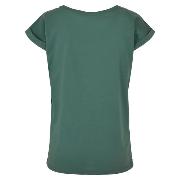 Build Your Brand Womens/Ladies Extended Shoulder T-Shirt