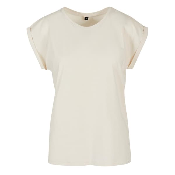Build Your Brand Womens/Ladies Extended Shoulder T-Shirt