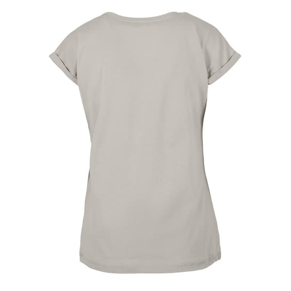 Build Your Brand Womens/Ladies Extended Shoulder T-Shirt