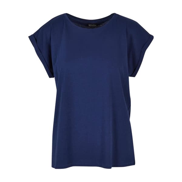 Build Your Brand Womens/Ladies Extended Shoulder T-Shirt