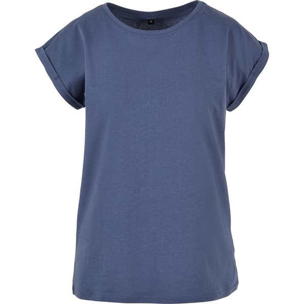 Build Your Brand Womens/Ladies Extended Shoulder T-Shirt