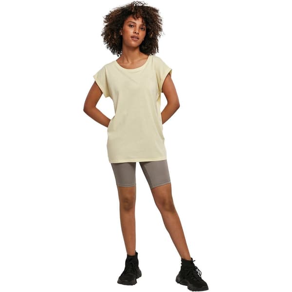 Build Your Brand Womens/Ladies Extended Shoulder T-Shirt