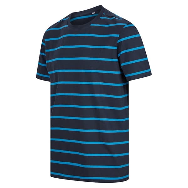 Front Row Mens Striped T-Shirt